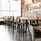 Flash Furniture Gray Vinyl Seat Barstool with Natural Wood Back XU-DG6V6GYV-NAT-GG - alternate 8